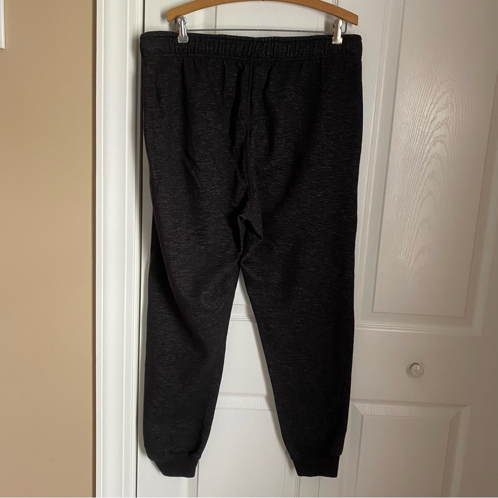 Pony Men's Charcoal Fleece Jogger Sweatpants XL Cozy Athleisure Workout Casual